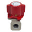 Used SMC VHS40-N04-Z Lockout Hand Valve, 3-Port, 1/2in NPT x 3/8in NPT, 15-150psi