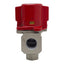 Used SMC VHS40-N04-Z Lockout Hand Valve, 3-Port, 1/2in NPT x 3/8in NPT, 15-150psi