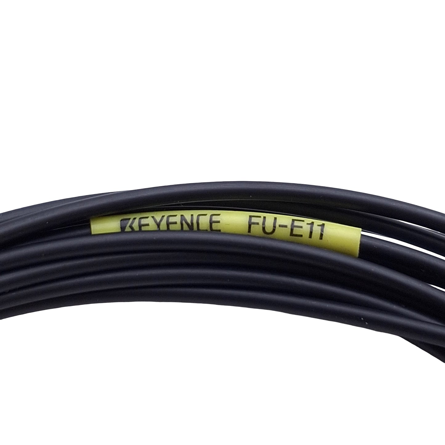 Used Keyence FU-E11 Transmissive Fiber Unit, Area Thrubeam 11 x 2mm, ø2.2mm, 2m
