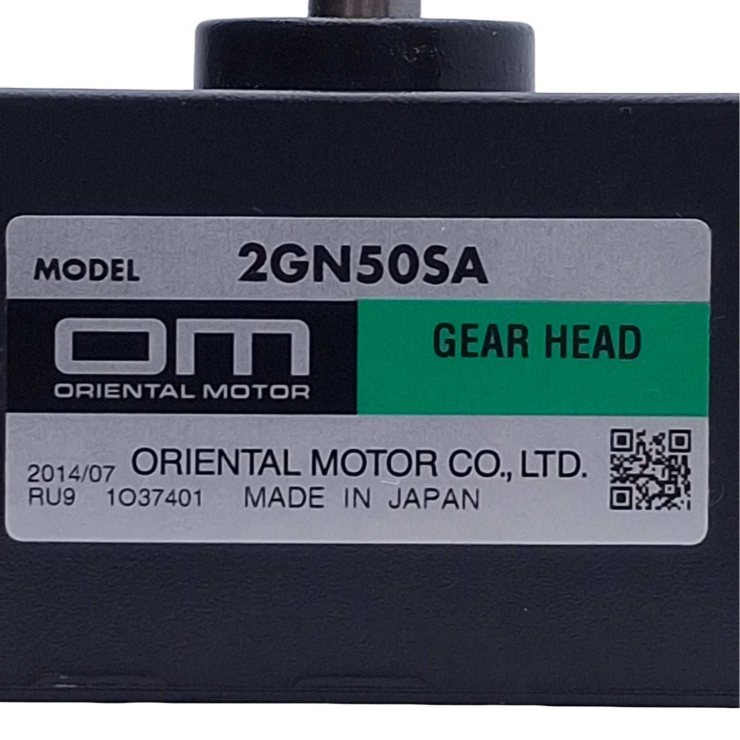 Used Oriental Motor 2GN50SA Parallel Shaft Gearhead 50:1, ø8mm Shaft, 60mm Frame