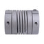 Used Helical ACR112-12MM-8 Flexible Aluminum Coupling, 12mm & 1/4in Bore, 1-1/8in OD