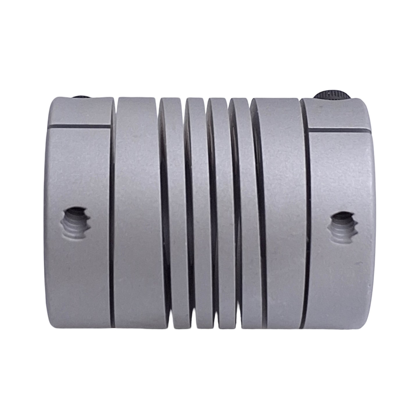 Used Helical ACR112-12MM-8 Flexible Aluminum Coupling, 12mm & 1/4in Bore, 1-1/8in OD