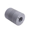 Used Helical ACR112-12MM-8 Flexible Aluminum Coupling, 12mm & 1/4in Bore, 1-1/8in OD