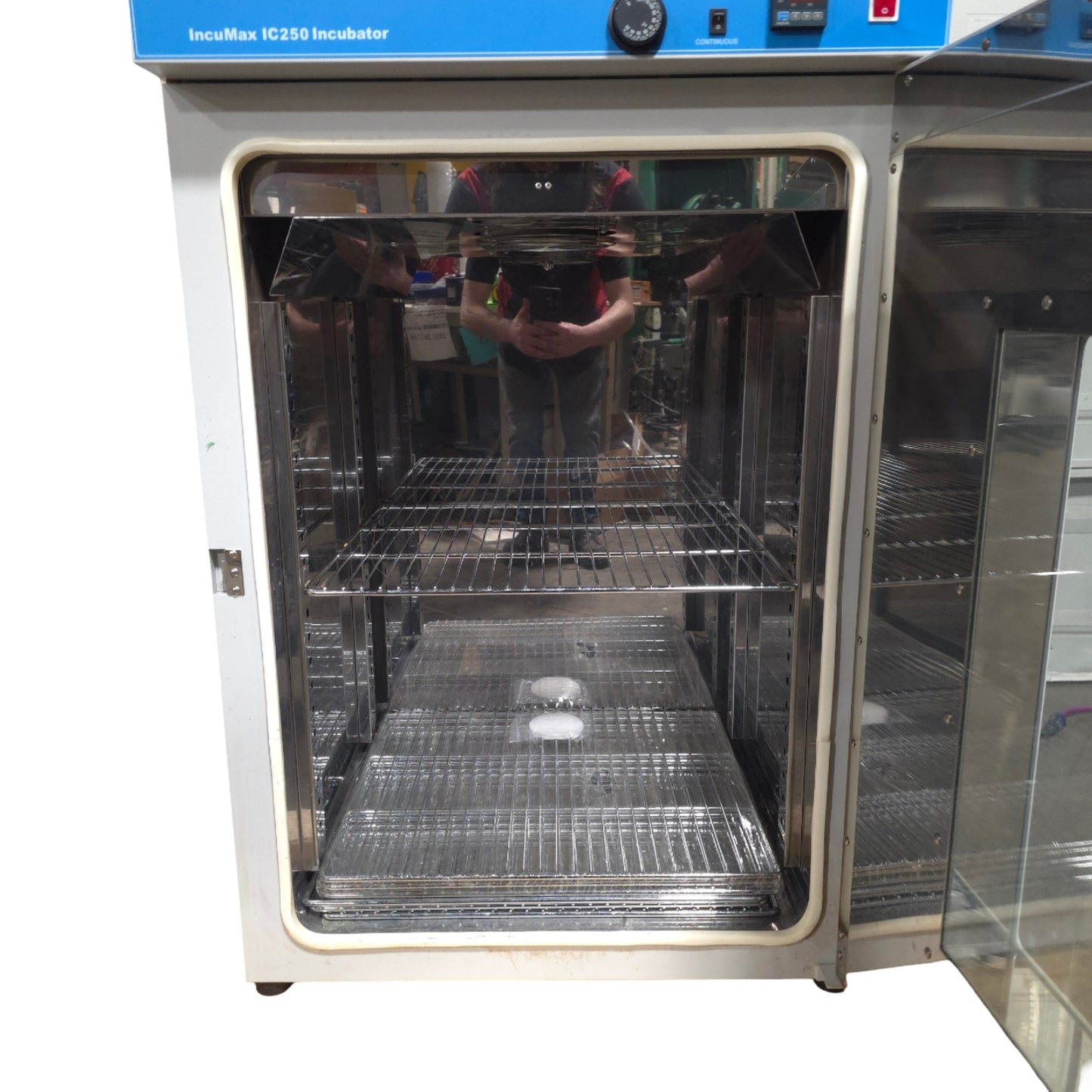 Used Amerex Instruments IC250 IncuMax Incubator 250 Liter, Amb+5°C To 80°C, 120VAC 8A