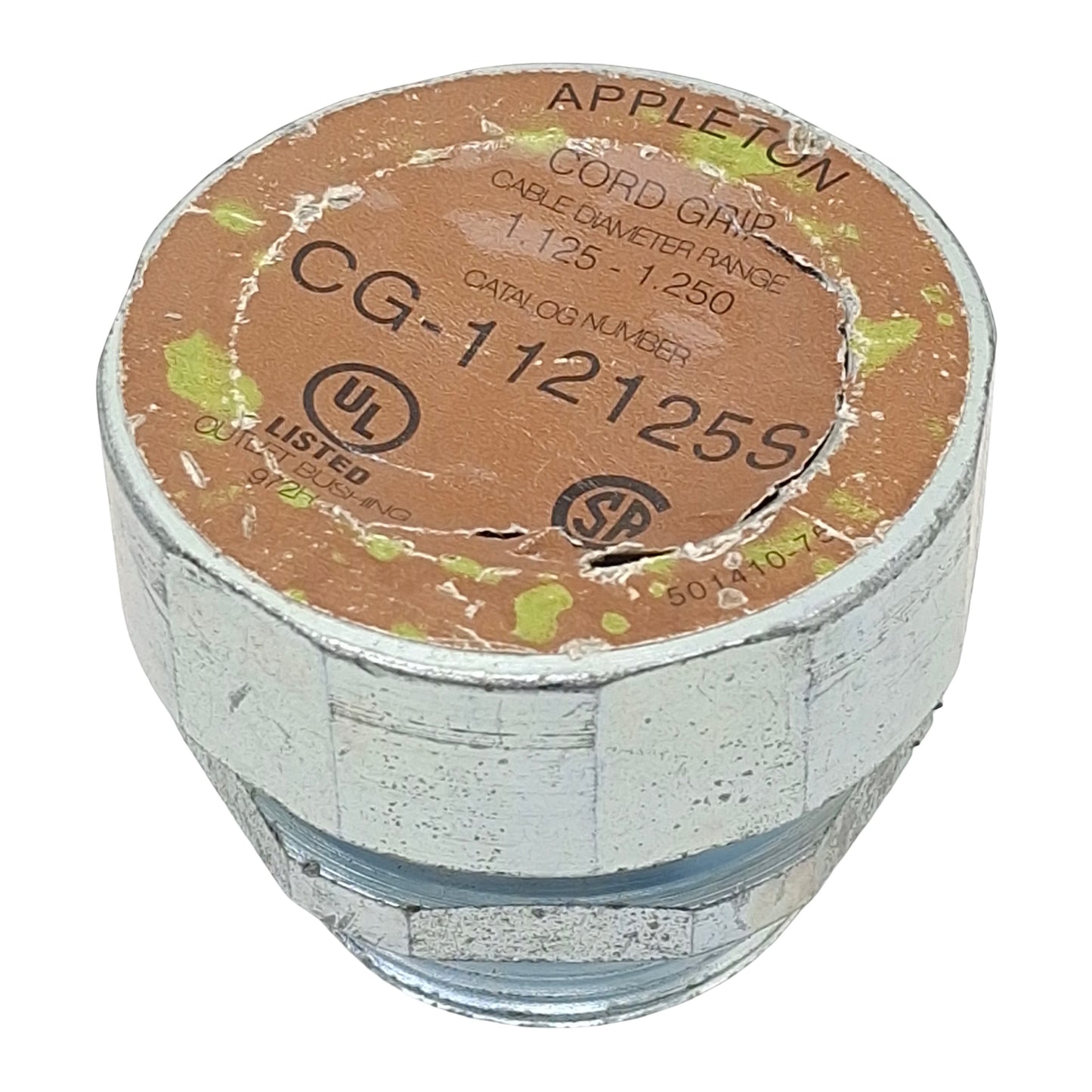 New Appleton CG-112125S Strain Relief Cord Grip, ø1.125in-1.250in, 1-1/4in NPT