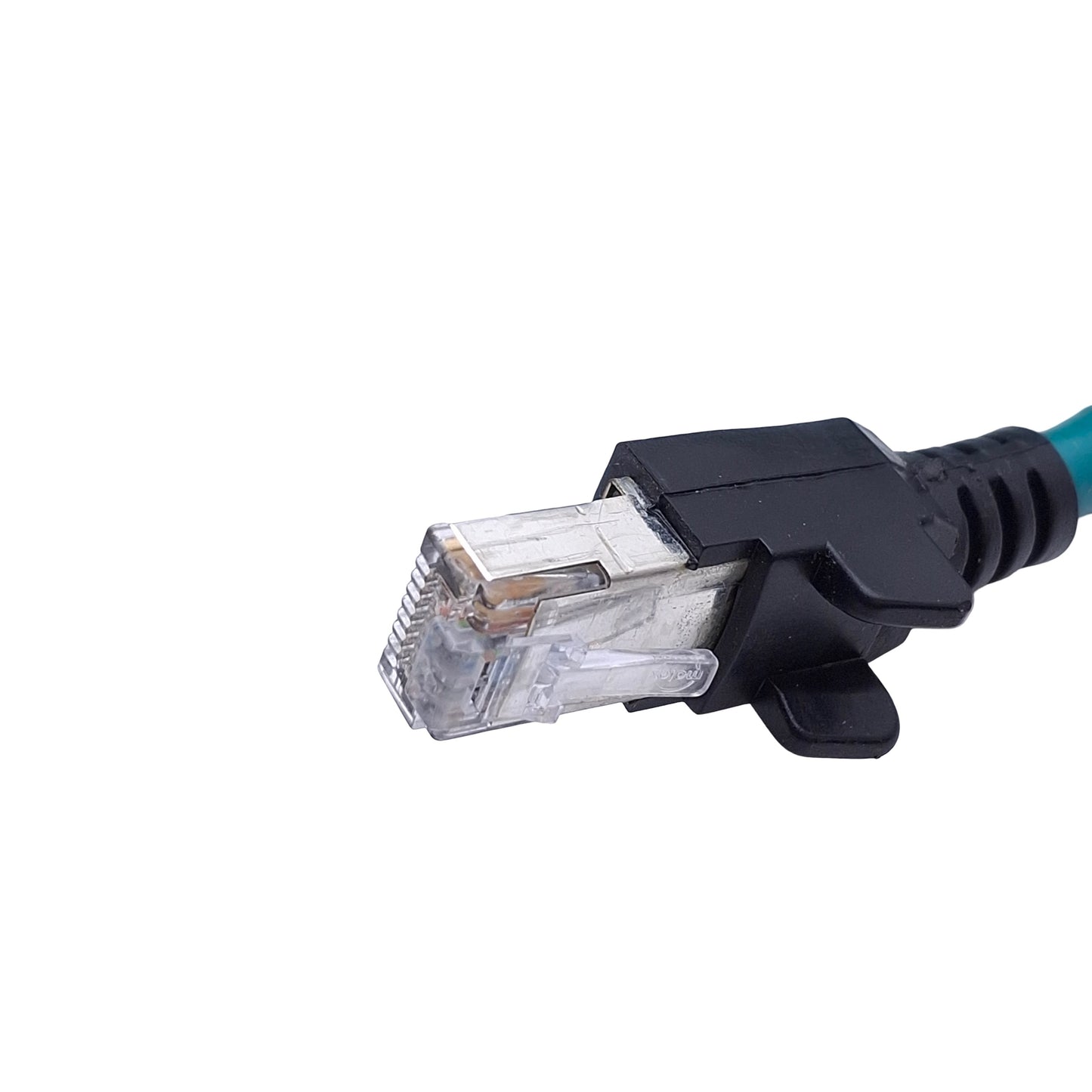 Used Cognex 84901-7001-05 PLC Ethernet Cable, RJ45 to M12 8-Pin, 30V 2A, 5m Length