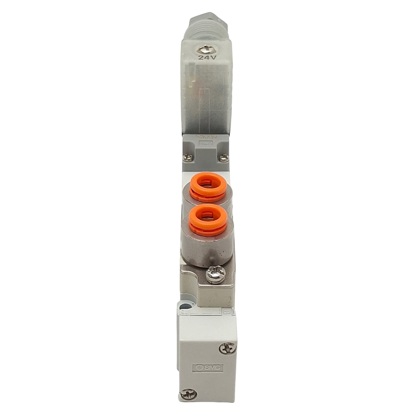 Used SMC SY5120-5DZ-N7T Solenoid Valve, 5/2-Way, 1/4in Tube/NPT, 0.7MPa, 24VDC Coil