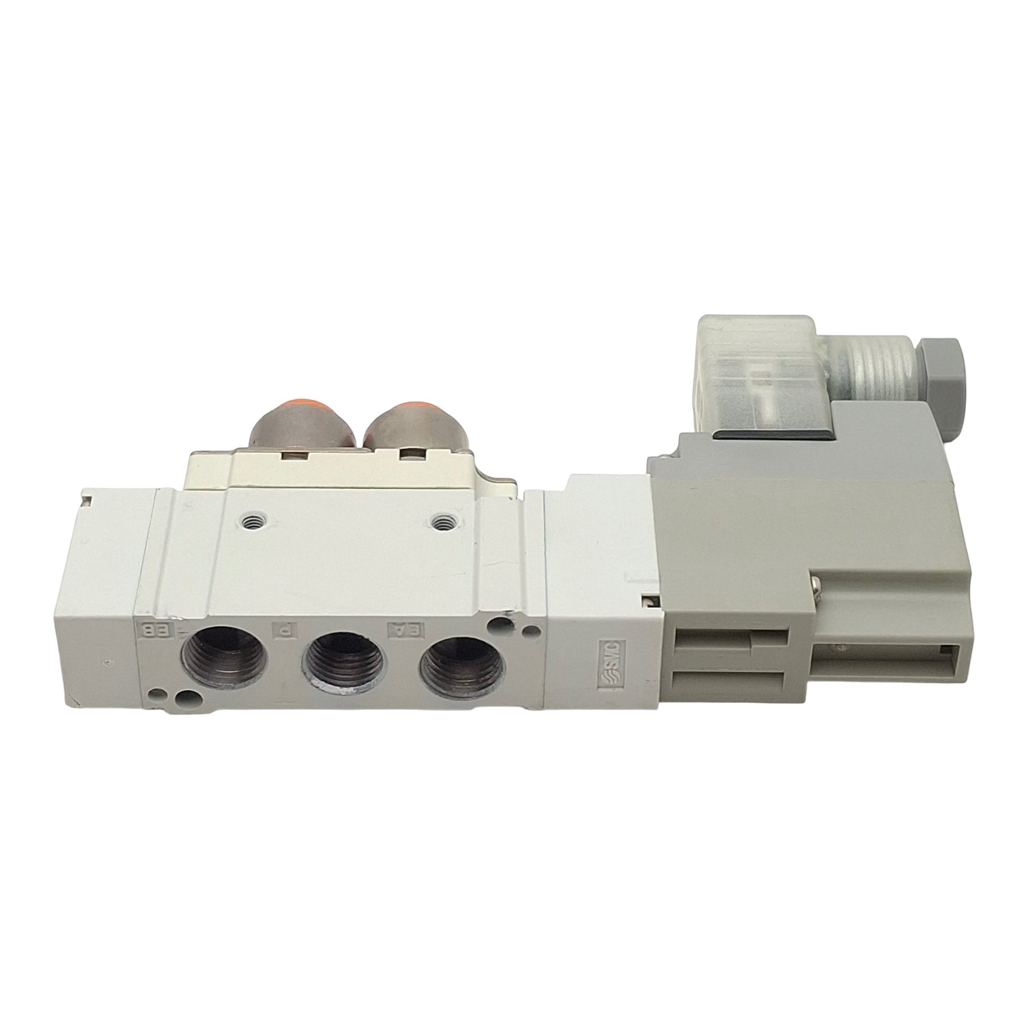 Used SMC SY5120-5DZ-N7T Solenoid Valve, 5/2-Way, 1/4in Tube/NPT, 0.7MPa, 24VDC Coil