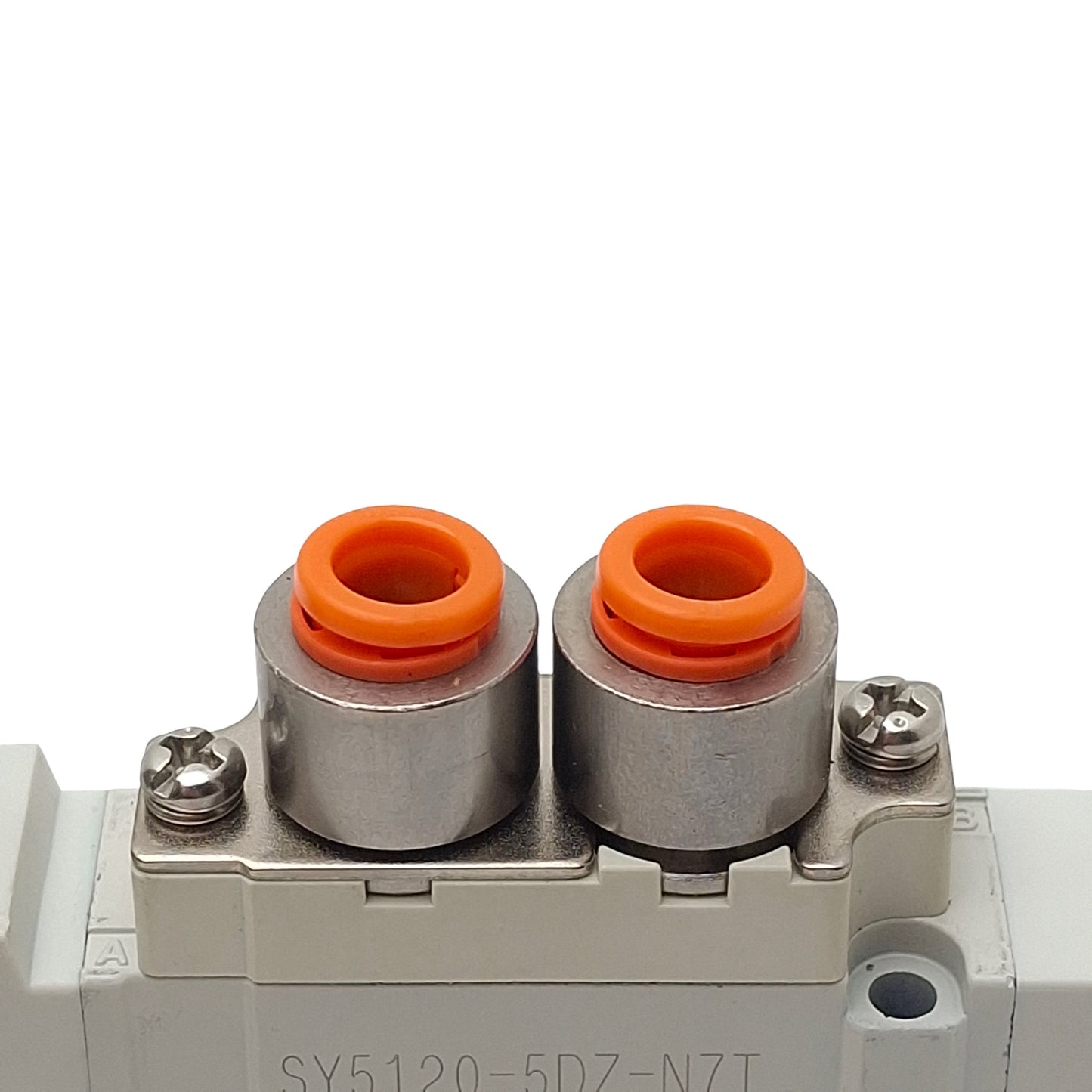 Used SMC SY5120-5DZ-N7T Solenoid Valve, 5/2-Way, 1/4in Tube/NPT, 0.7MPa, 24VDC Coil
