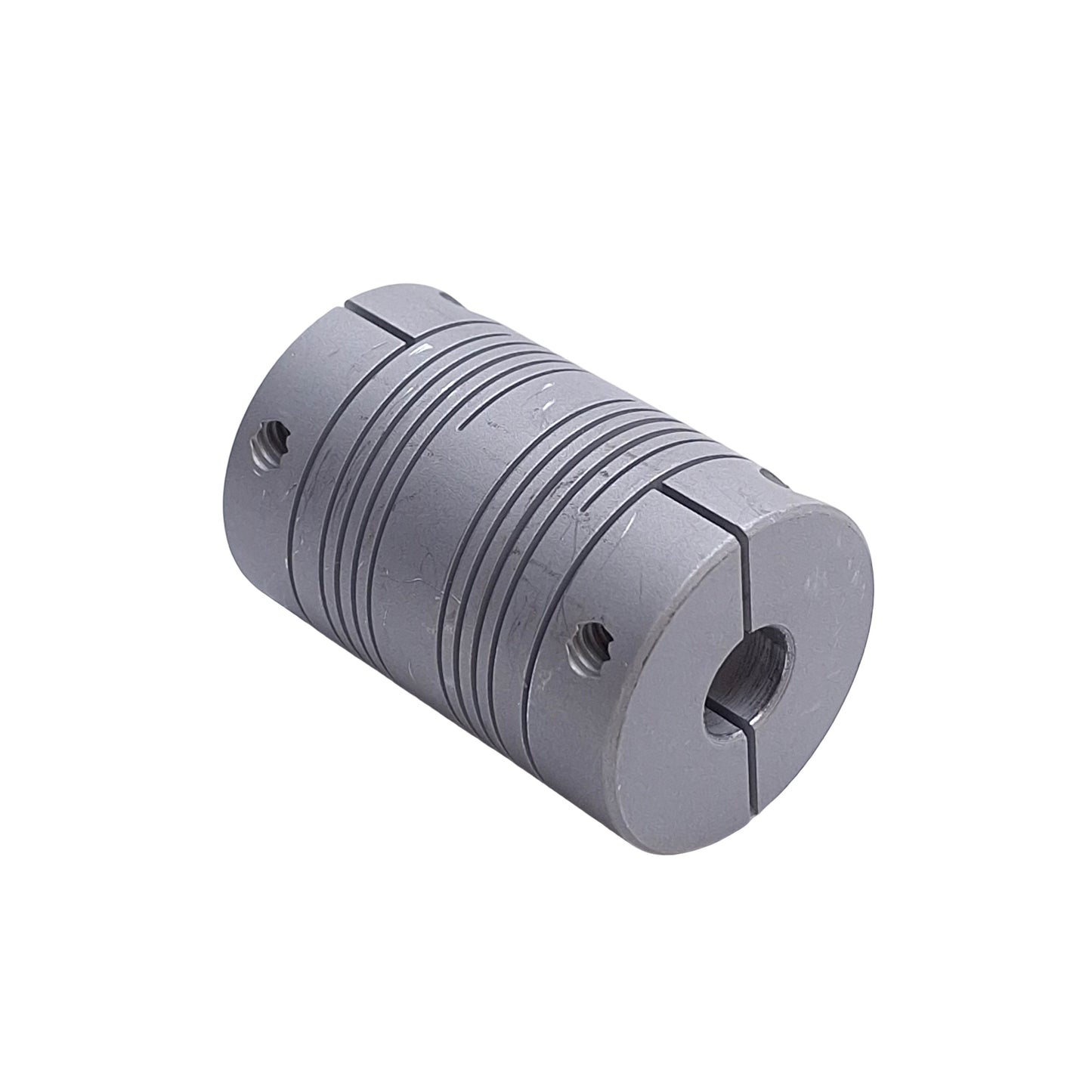 Used Helical DSAC100-8mm-8mm Flexible Aluminum Coupling, 8mm Bore, 1in Outer Diameter