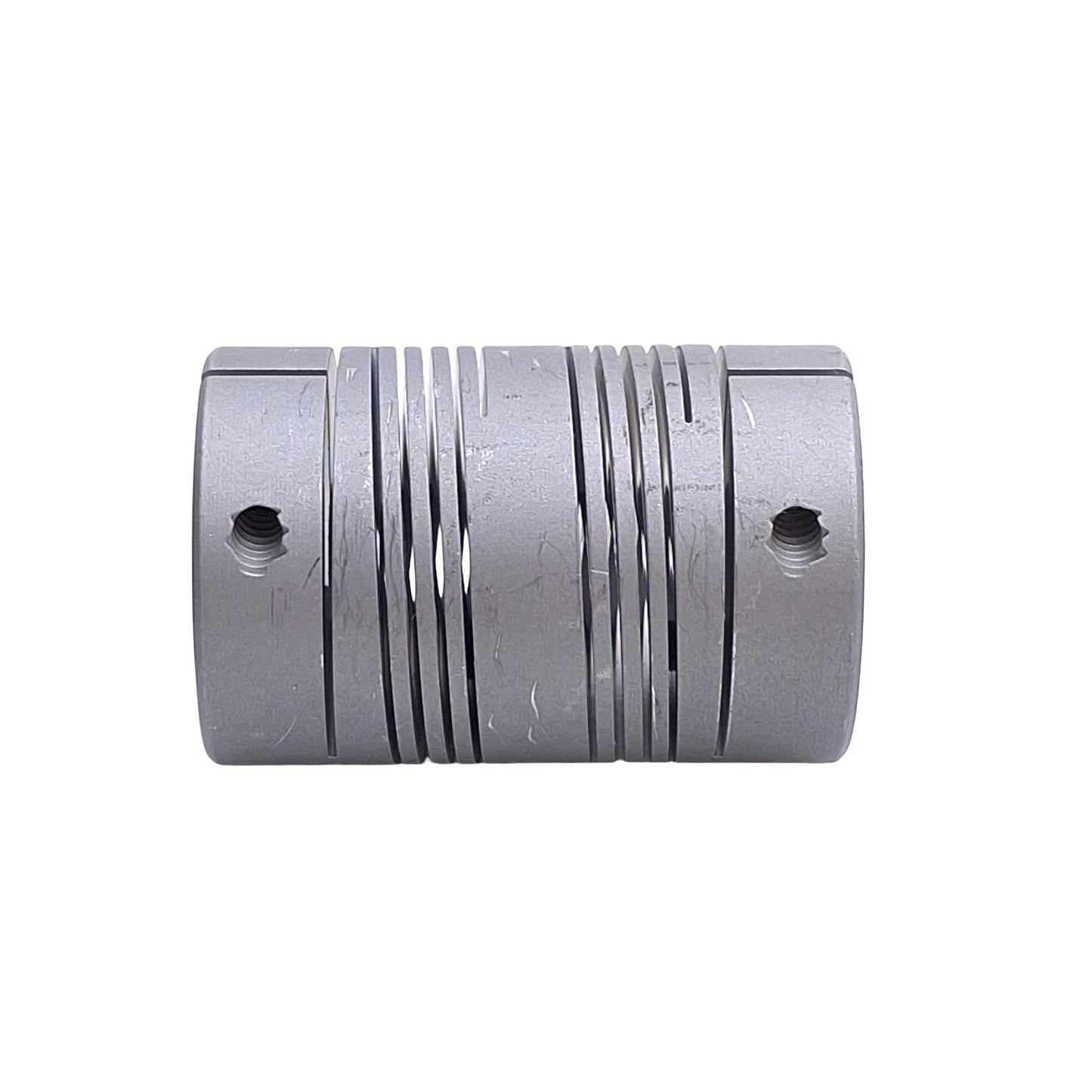 Used Helical DSAC100-8mm-8mm Flexible Aluminum Coupling, 8mm Bore, 1in Outer Diameter