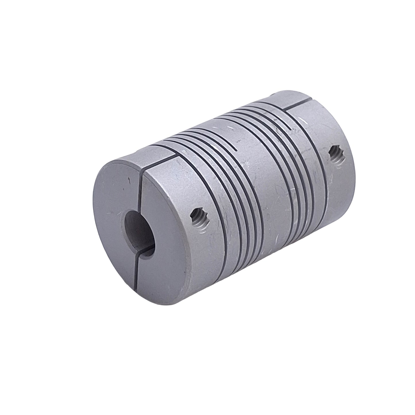 Used Helical DSAC100-8mm-8mm Flexible Aluminum Coupling, 8mm Bore, 1in Outer Diameter