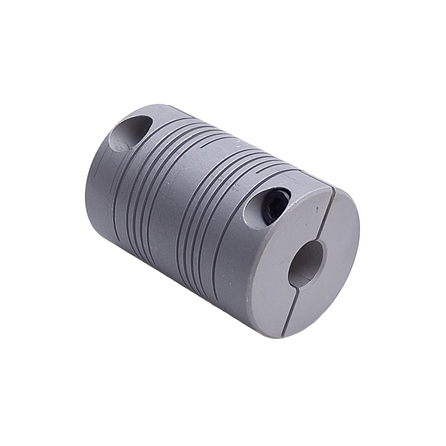 Used Helical DSAC100-8mm-8mm Flexible Aluminum Coupling, 8mm Bore, 1in Outer Diameter