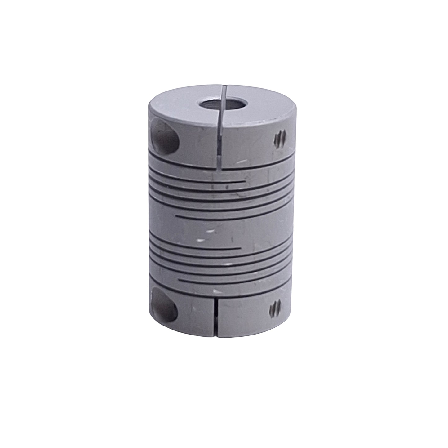 Used Helical DSAC100-8mm-8mm Flexible Aluminum Coupling, 8mm Bore, 1in Outer Diameter