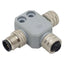 New – Open box Molex 84586-0017 Industrial Tee-Splitter Connector, 5-Pin M12 Male/Female, 4A