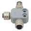 New – Open box Molex 84586-0017 Industrial Tee-Splitter Connector, 5-Pin M12 Male/Female, 4A