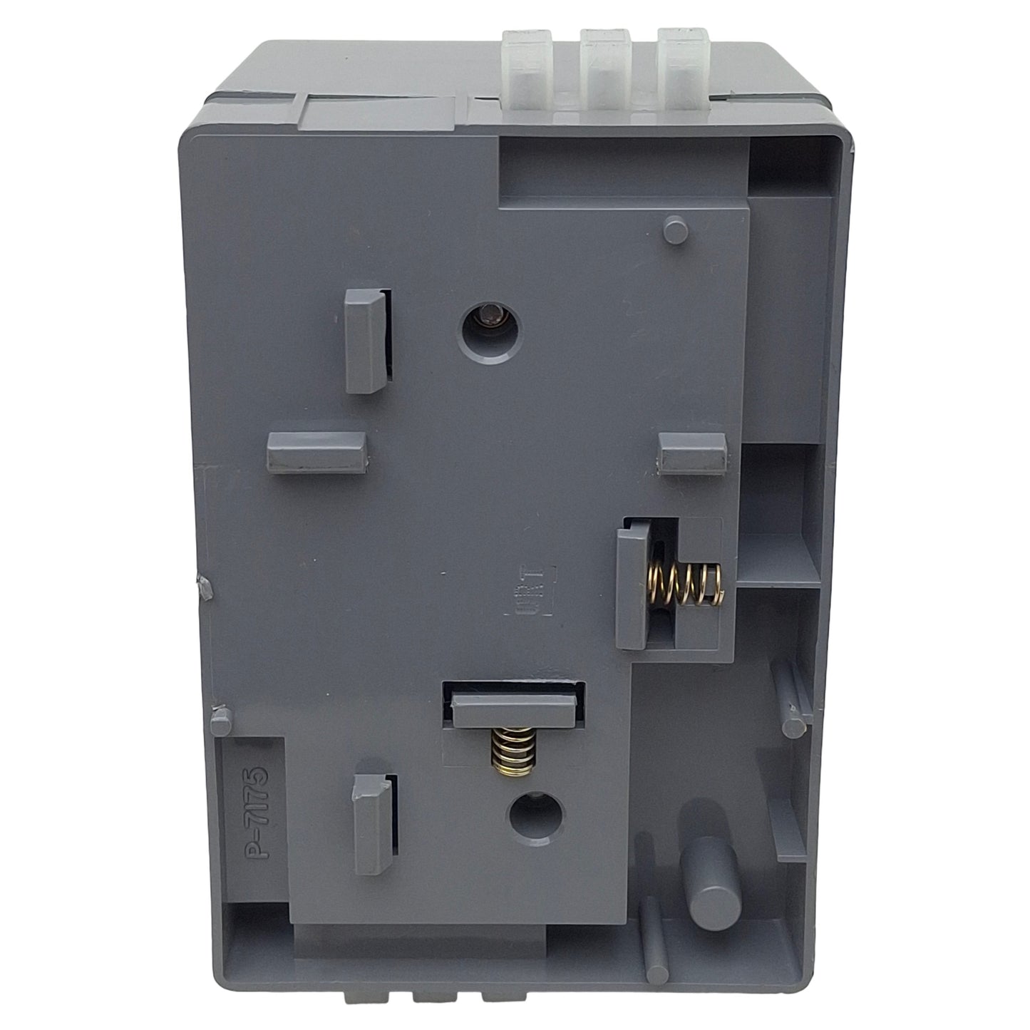 Used Hubbell DRUBGFI15AC DIN Rail Utility Box w/ Outlet, 2-Pole, 3-Wire, 15A 125VAC