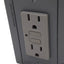 Used Hubbell DRUBGFI15AC DIN Rail Utility Box w/ Outlet, 2-Pole, 3-Wire, 15A 125VAC