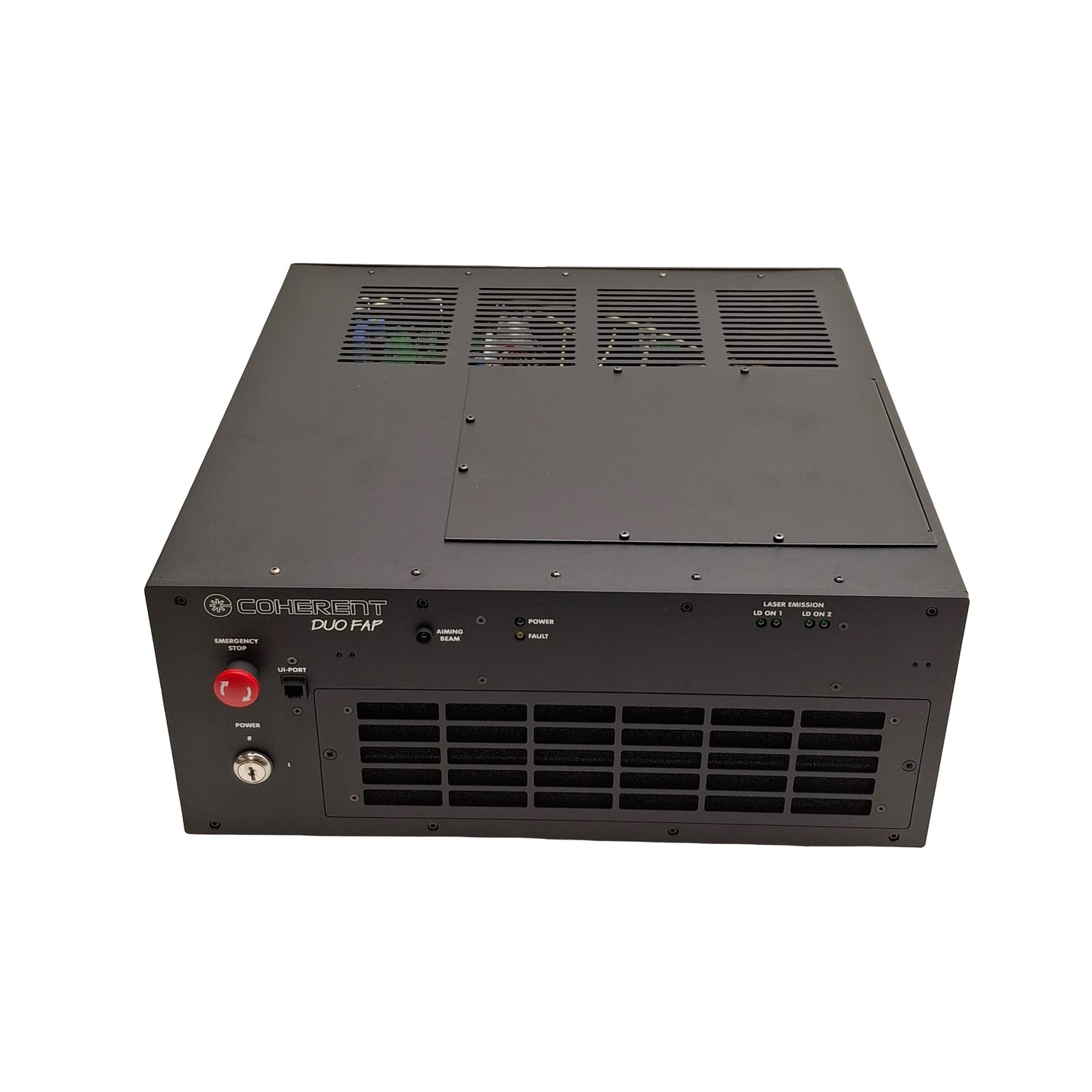 Seller refurbished Coherent Duo FAP Dual Fiber Optic Diode Laser System 2x 30W @ 800nm 115/230VAC