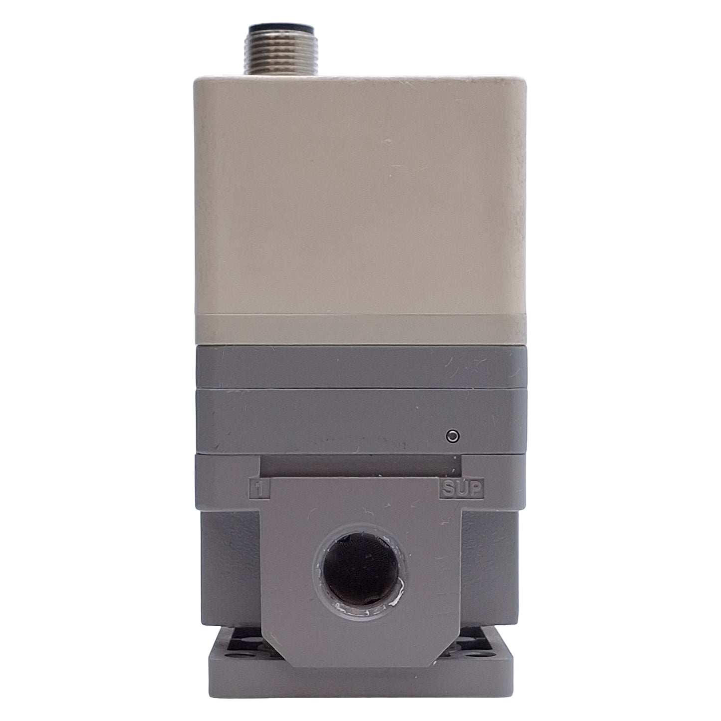 Used SMC ITV2050-01N2N4 Electro-Pneumatic Regulator 24VDC, 1/4" NPT, M12 4-Pin Male