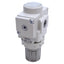 Used SMC AP20-N02-Z Pneumatic Regulator 0.75-60psi Set Pressure, 1/4" NPT Port