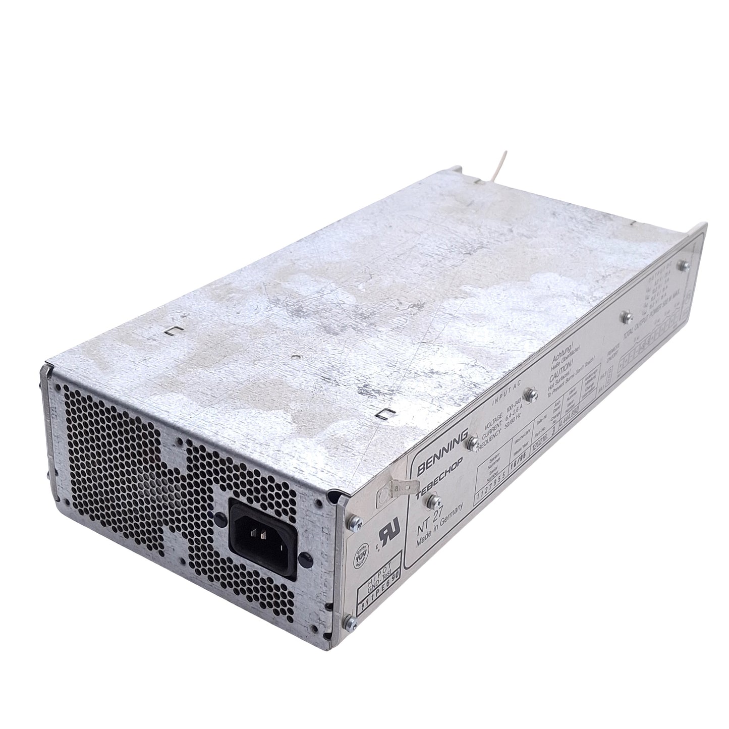 Used Benning NT27 120218.3 AC/DC Rectifier Converter 100-240VAC to 5/12/15VDC 500W