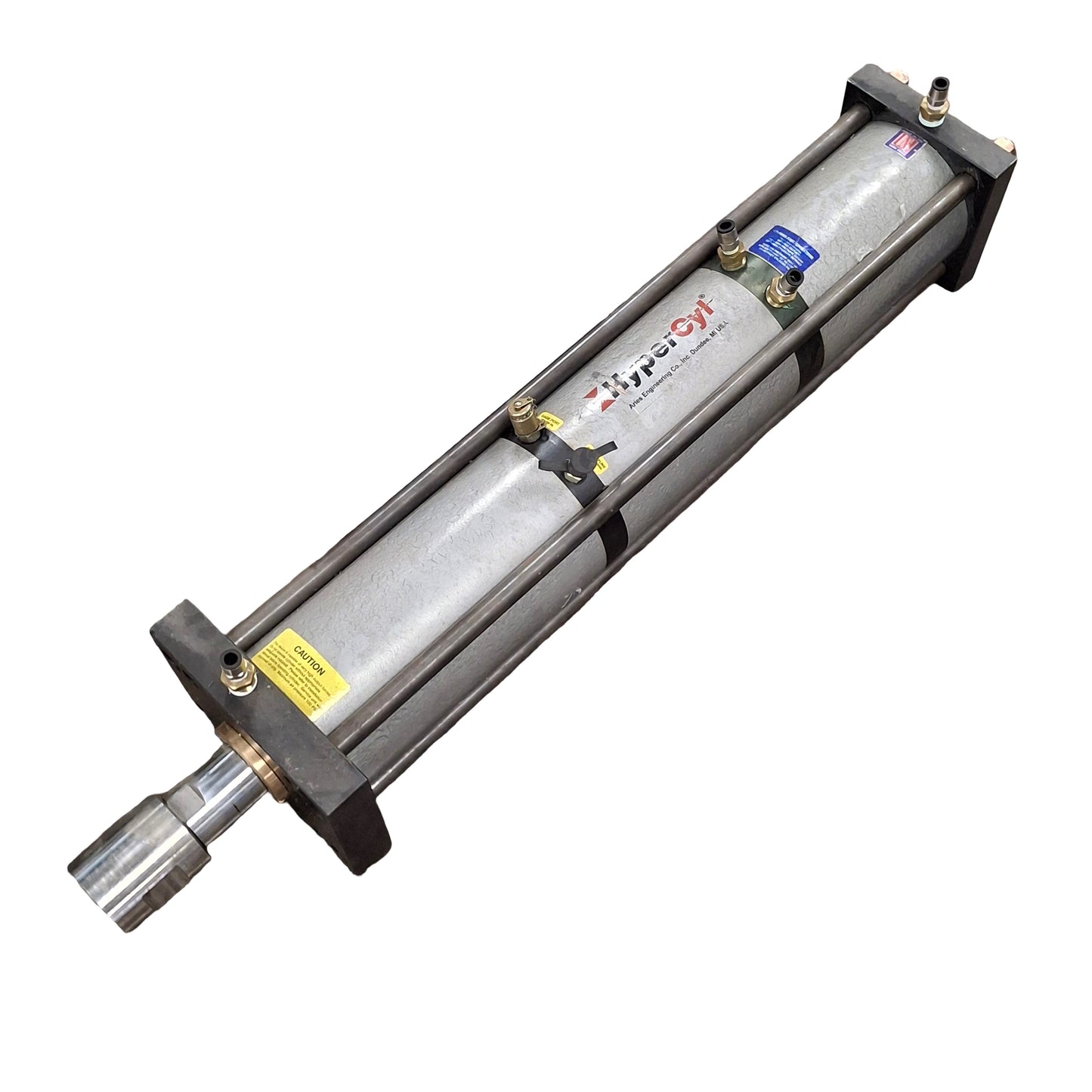 Used Hypercyl HPI-15-3.00-.25-FH In-Line Cylinder, 3in Stroke, 0.25in Power Stroke