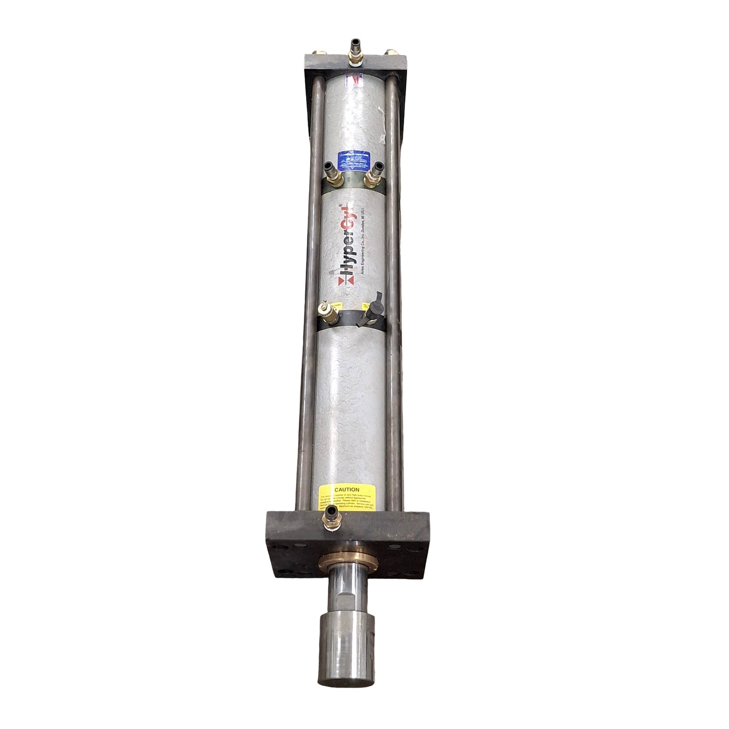 Used Hypercyl HPI-15-3.00-.25-FH In-Line Cylinder, 3in Stroke, 0.25in Power Stroke