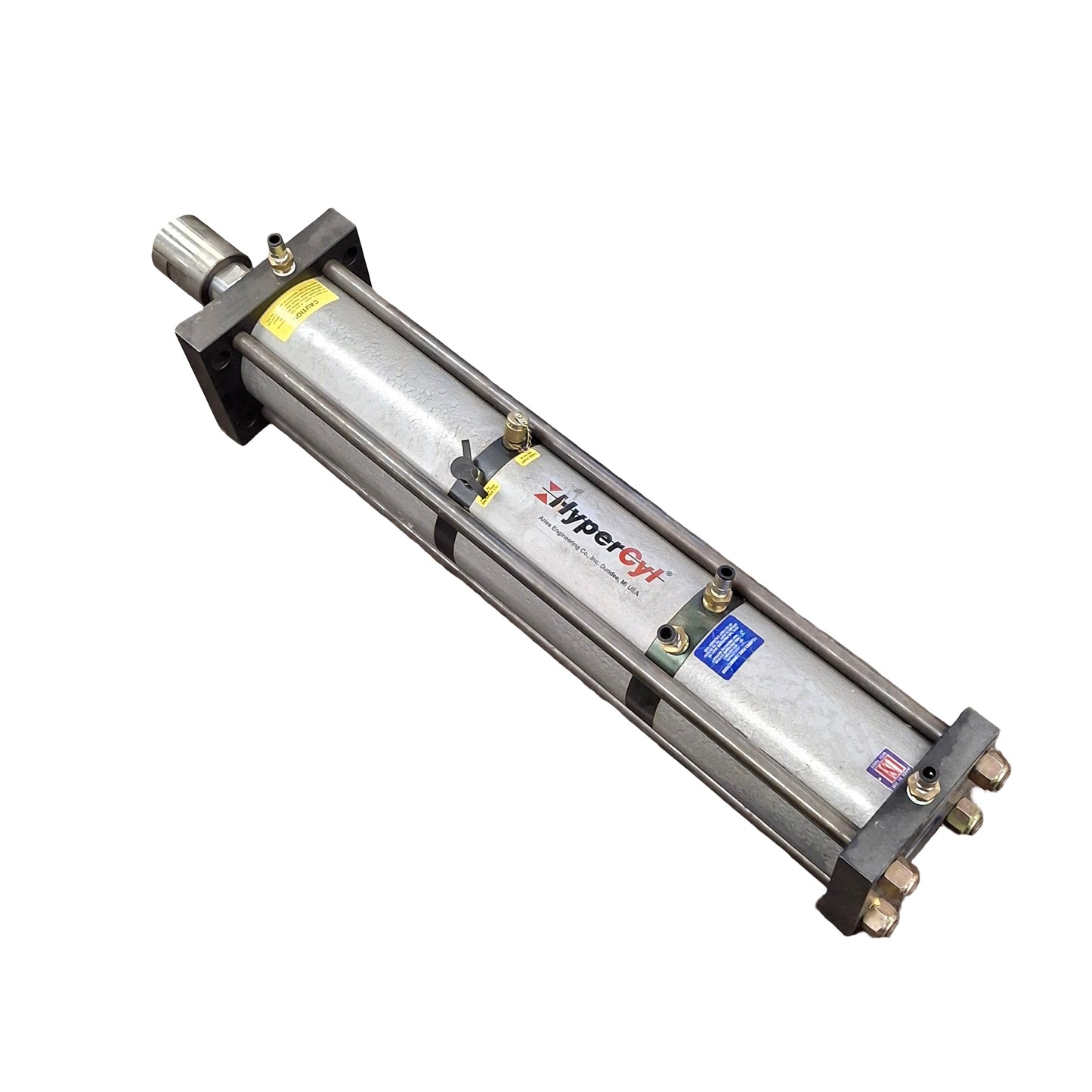 Used Hypercyl HPI-15-3.00-.25-FH In-Line Cylinder, 3in Stroke, 0.25in Power Stroke