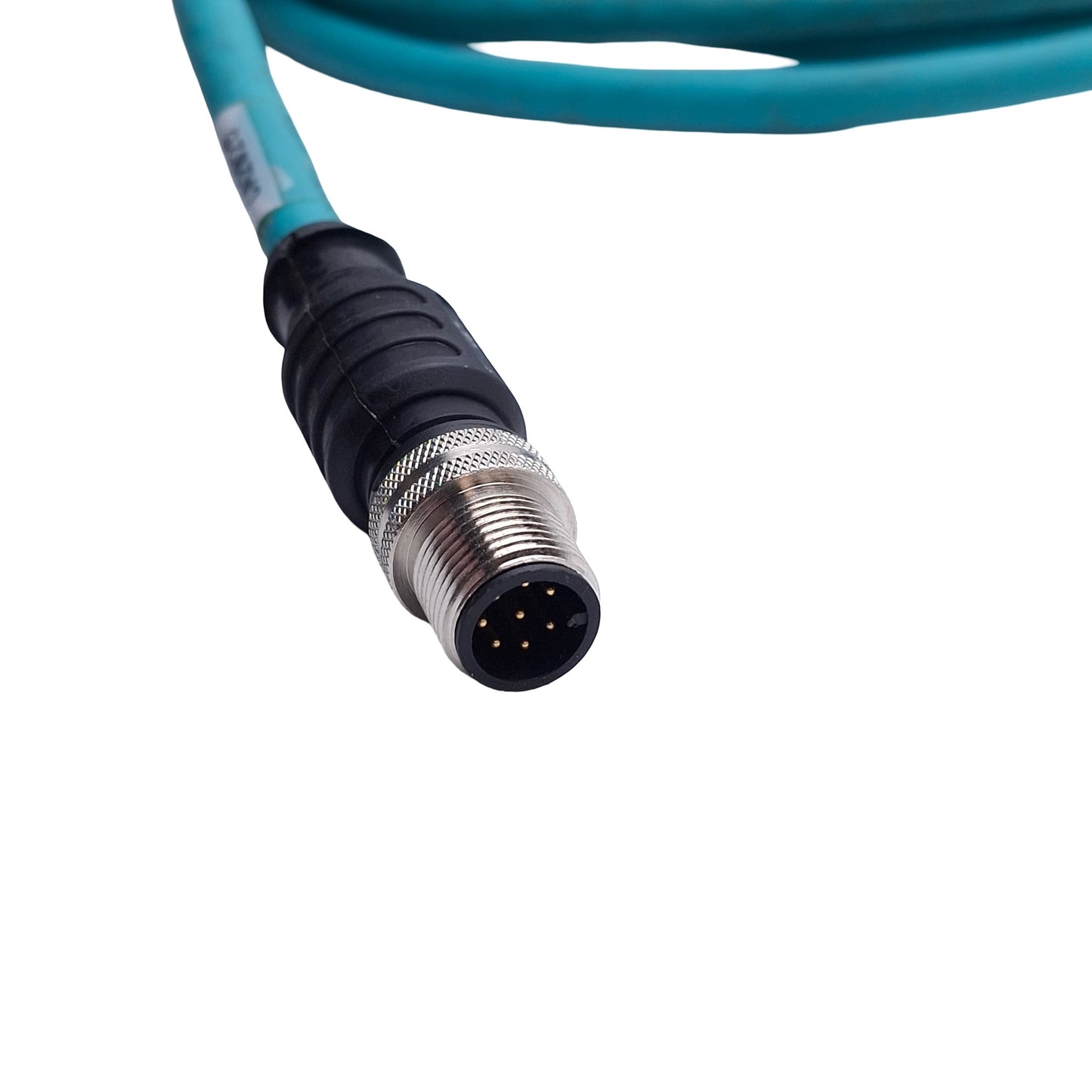 Used Turck RSS RJ45S 841-5M Industrial Ethernet Cable RJ45 to M12 8-Pin A-Coded