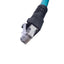 Used Turck RSS RJ45S 841-5M Industrial Ethernet Cable RJ45 to M12 8-Pin A-Coded
