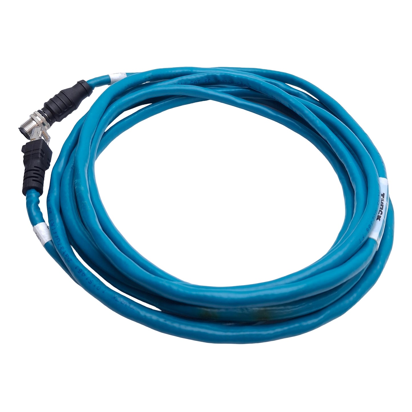 Used Turck RSS RJ45S 841-4M Industrial Ethernet Cable RJ45 to M12 8-Pin A-Coded