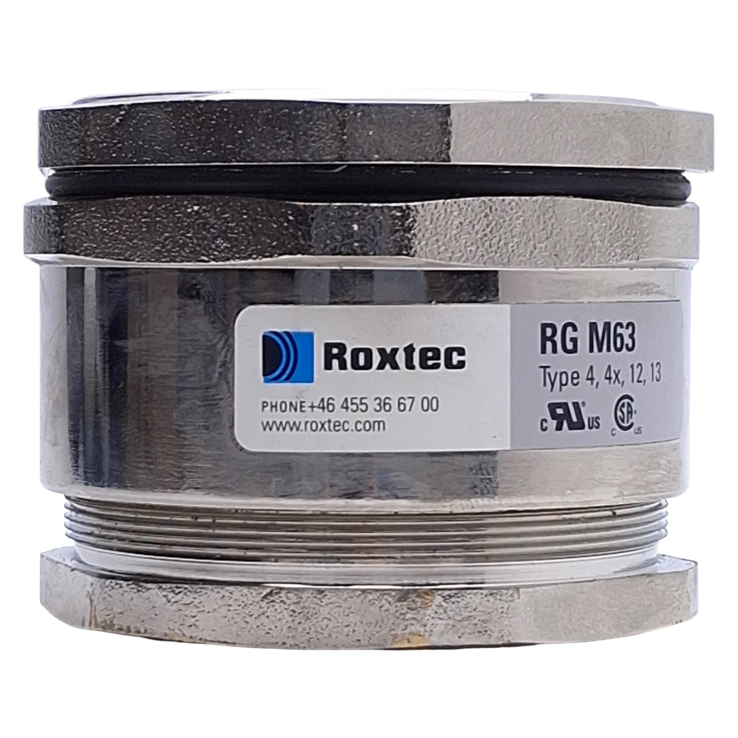 Used Roxtec RG M63/4 Circular 4-Gland Knock-Out Bulkhead Cable Entry Seal Ø3.5-16.5mm