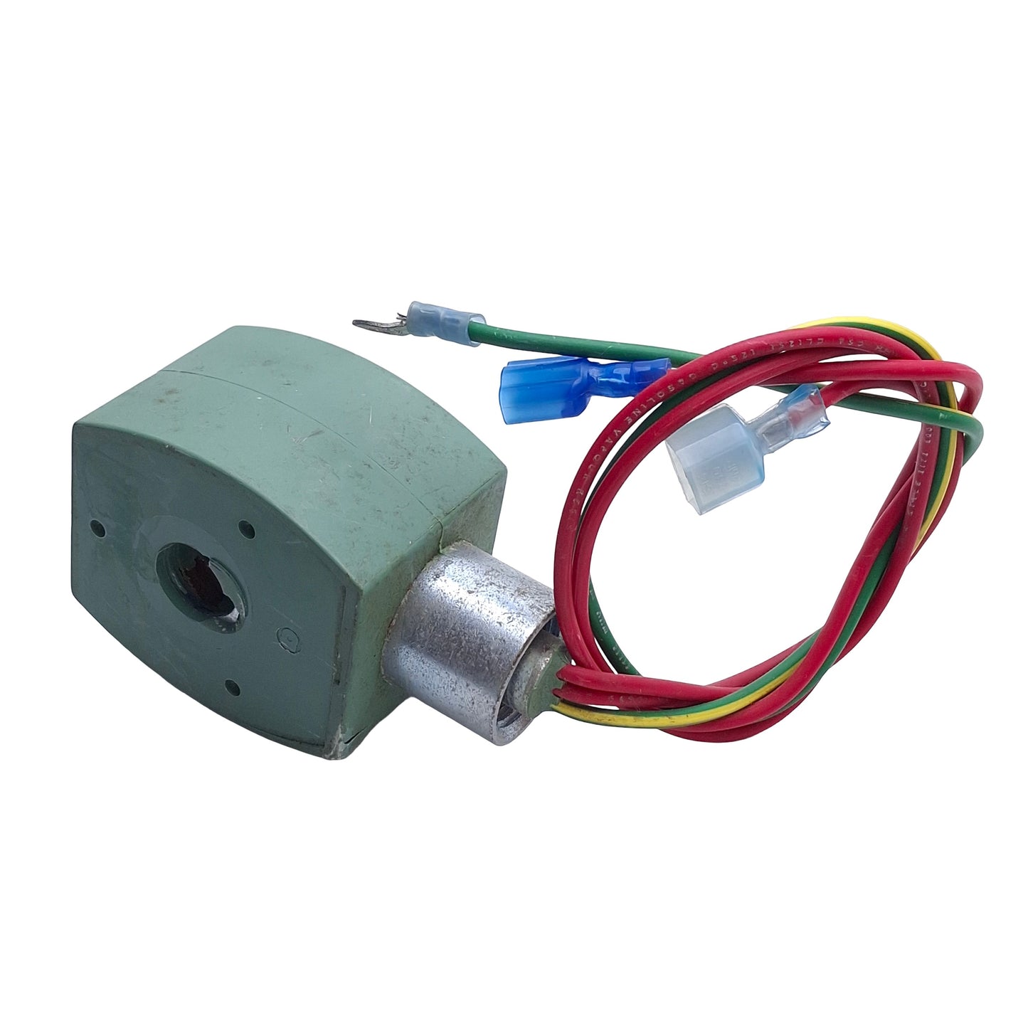 Used ASCO 238610-158D MP-C-080 Red Hat Solenoid Coil 220/240VAC 50-60Hz, 9/16" ID