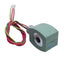 Used ASCO 238610-006D MP-C-080 Red Hat Solenoid Coil, Coil Voltage: 24VDC, 9/16" ID