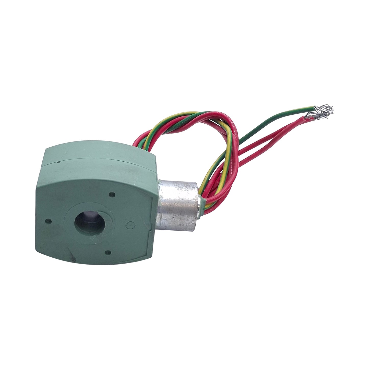 Used ASCO 238610-006D MP-C-080 Red Hat Solenoid Coil, Coil Voltage: 24VDC, 9/16" ID