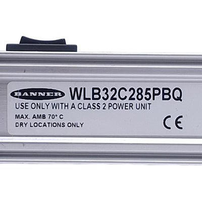 Used Banner WLB32C285PBQ LED Workstation Light 12-30VDC, 285mm Length, M12-4-Pin Male