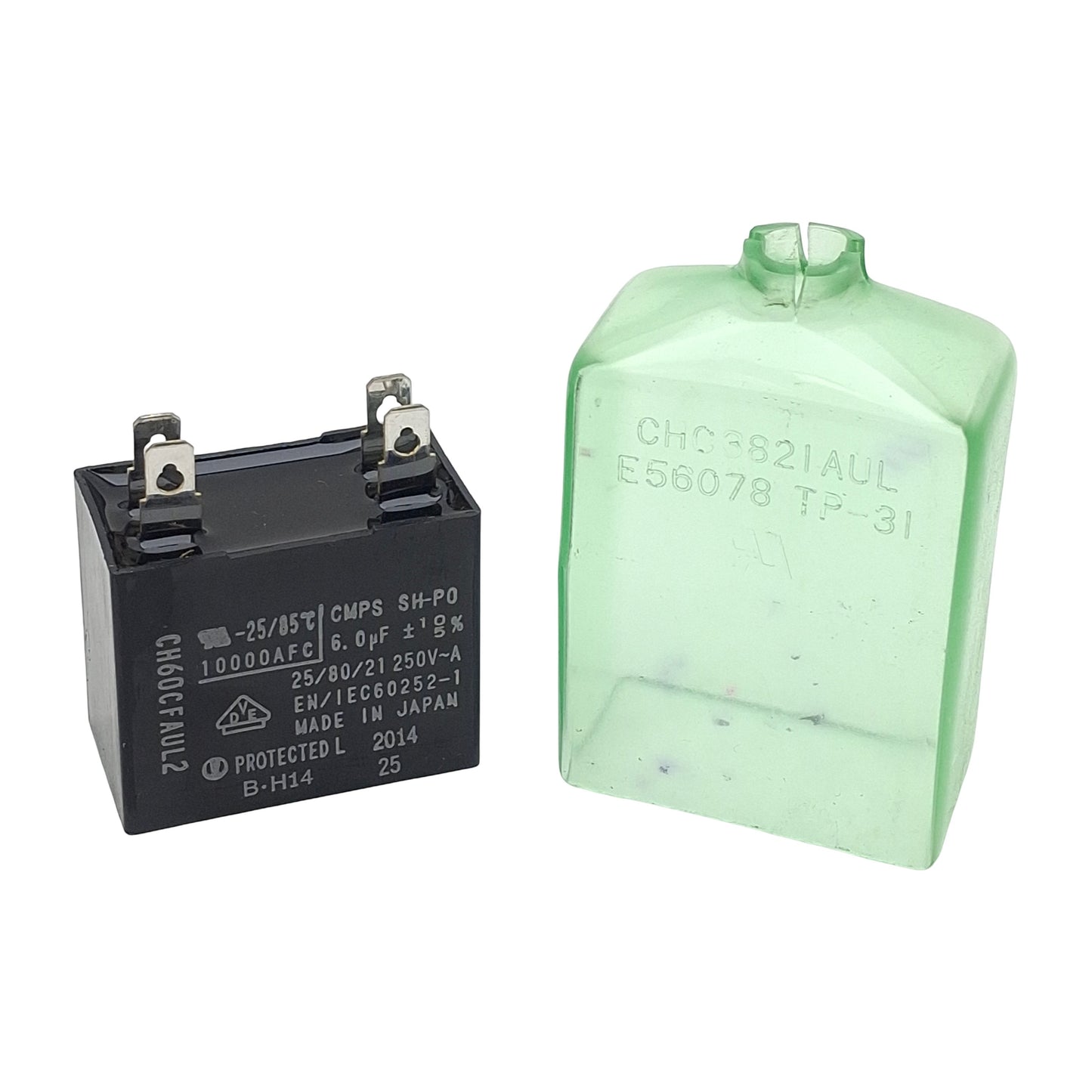 Used Oriental Motor CH60CFAUL2 Replacement Capacitor for Torque Motors, 6µF, 250VAC