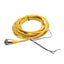 Used Lot of 2 Turck RKM 40-6m Mini Fast Single Ended Cordset 7/8in 4-Pin, 16ft Length