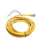 Used Lot of 2 Turck RKM 40-6m Mini Fast Single Ended Cordset 7/8in 4-Pin, 16ft Length