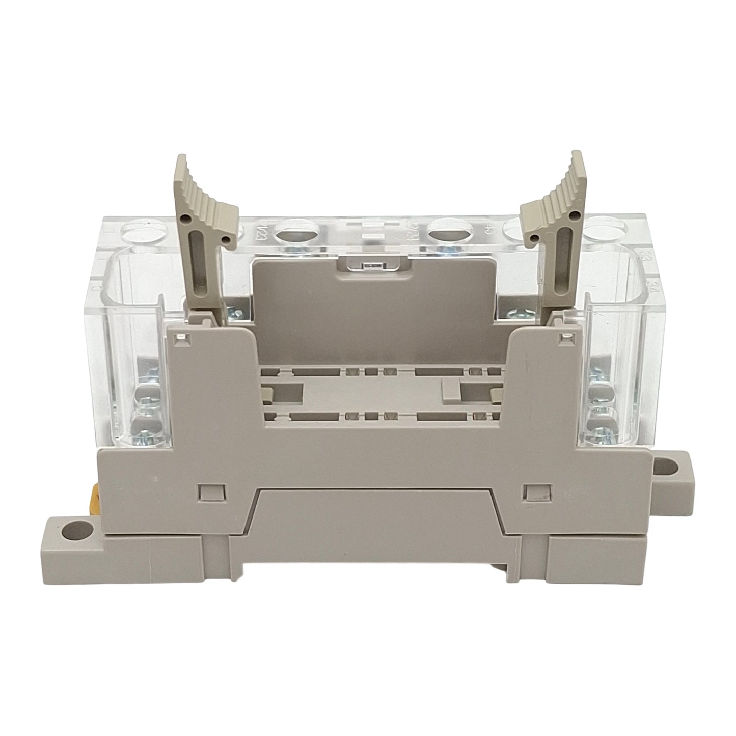 Used Omron P7SA-10F-ND Relay Socket, 10-Positions, 6A Per Pole, 250VAC, DIN Rail