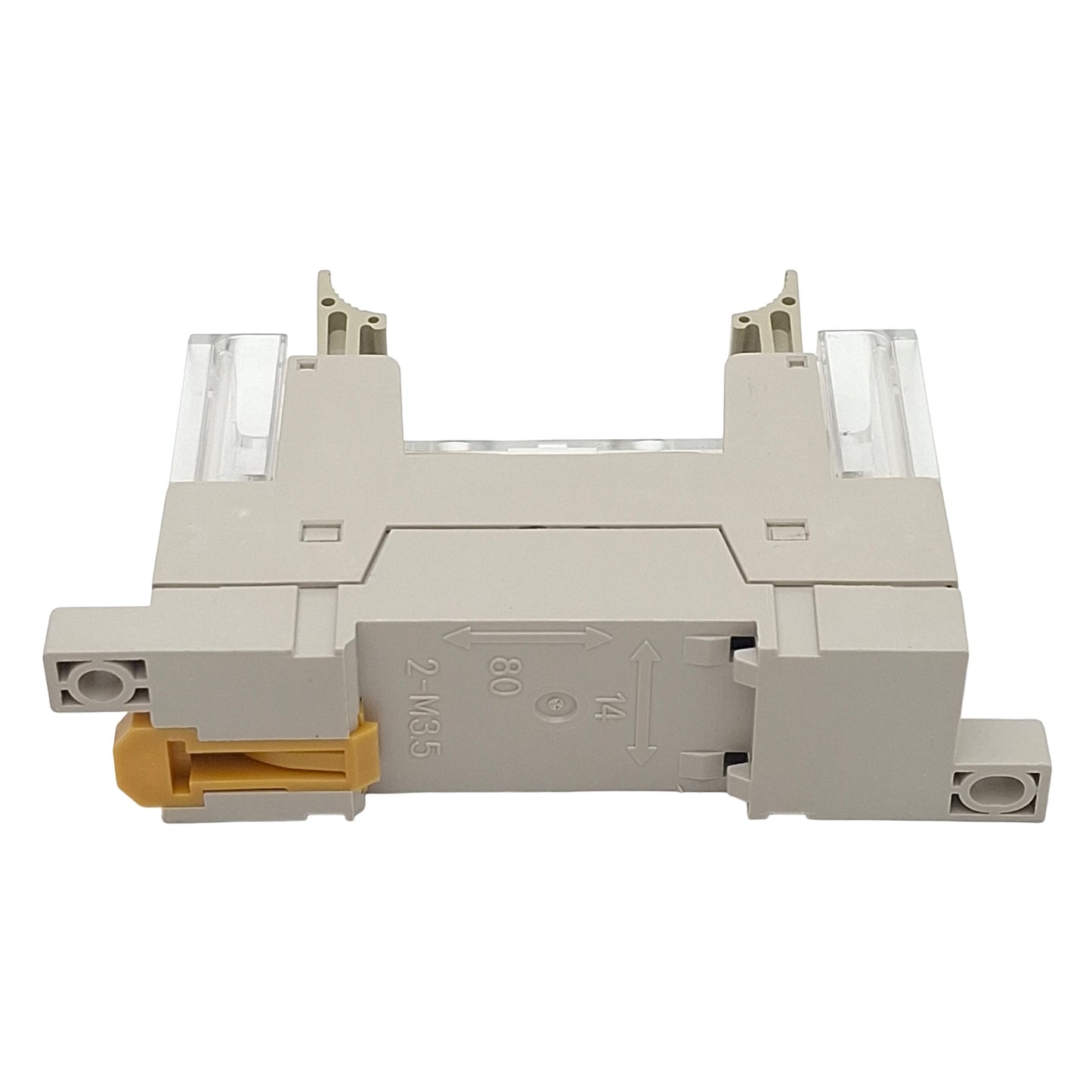 Used Omron P7SA-10F-ND Relay Socket, 10-Positions, 6A Per Pole, 250VAC, DIN Rail