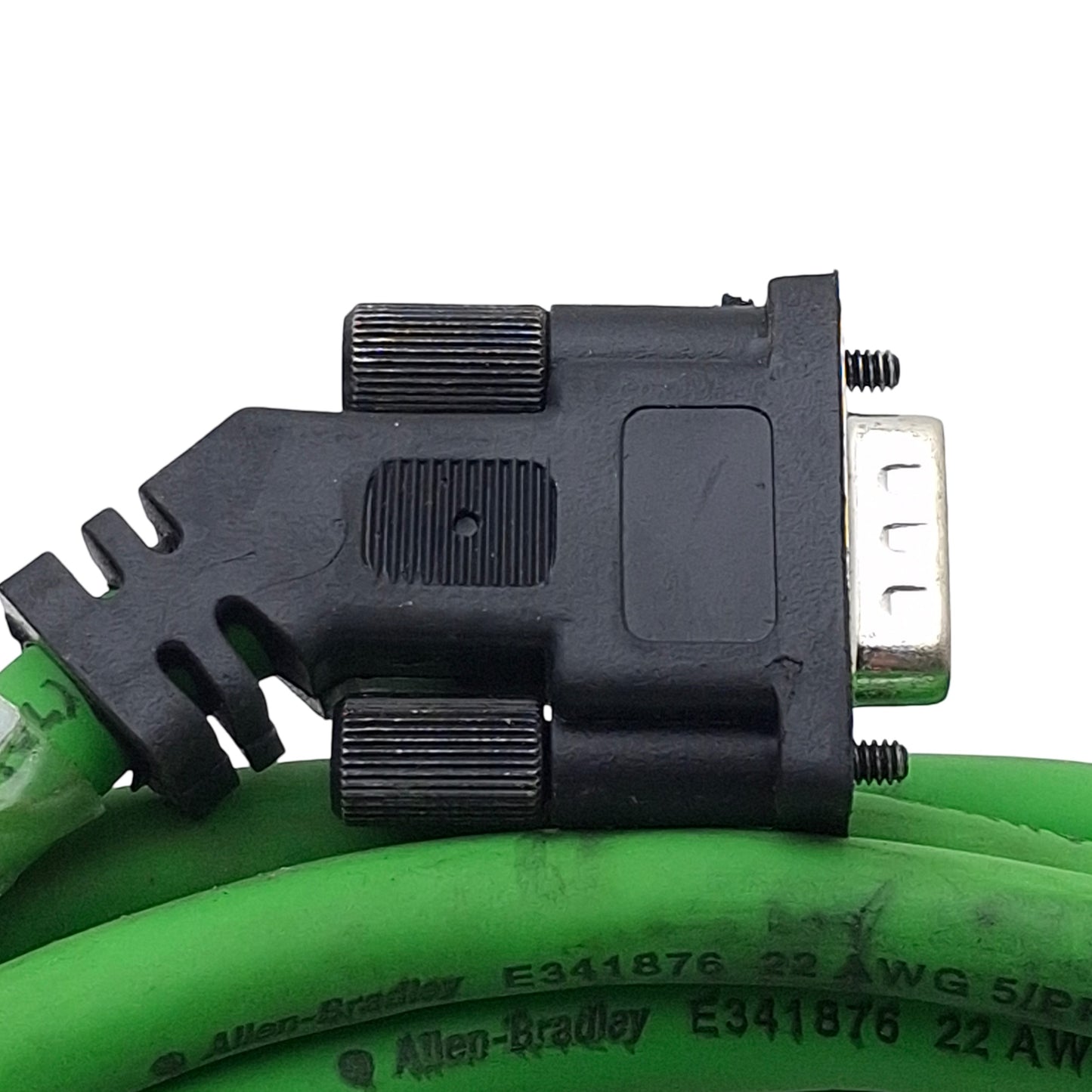 Used Allen Bradley 2090-CFBM7DD-CEAA05 Feedback Cable for MP-Series Servo Motors, 5m