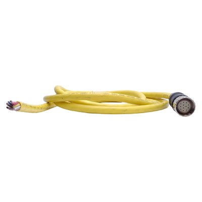 Used Allen Bradley 889M-F12AH-2 Cordset, M23 12-Pin Female to Flying Leads, 2m