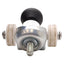 Used Lot of 2 Sigerist Stem Mount Swivel Leveling Caster, ø40mm Wheel, M10x1.5 Thread