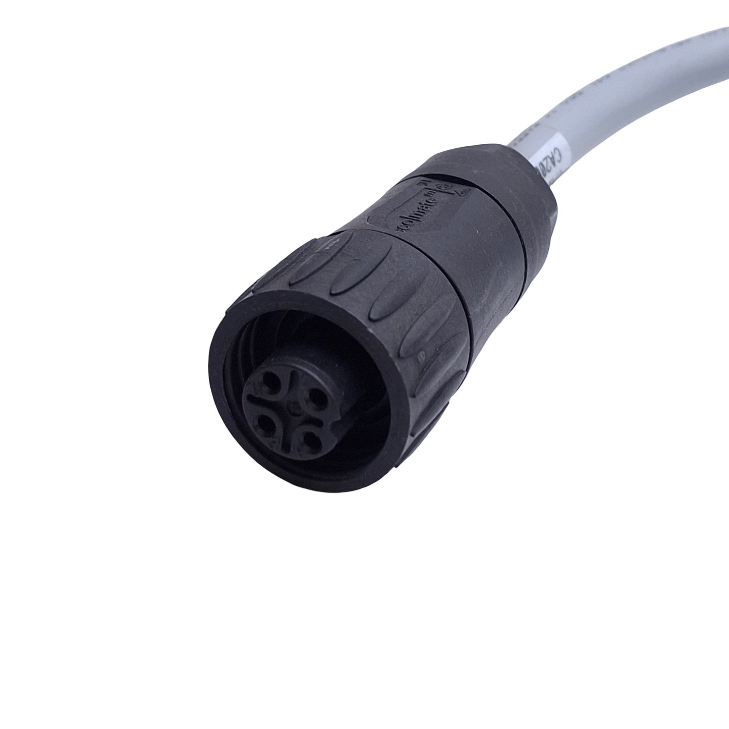 Used Lappkabel 201849-005 Motor Power Cable, 4-Pin Female to Flying Leads, 3.5 Meters