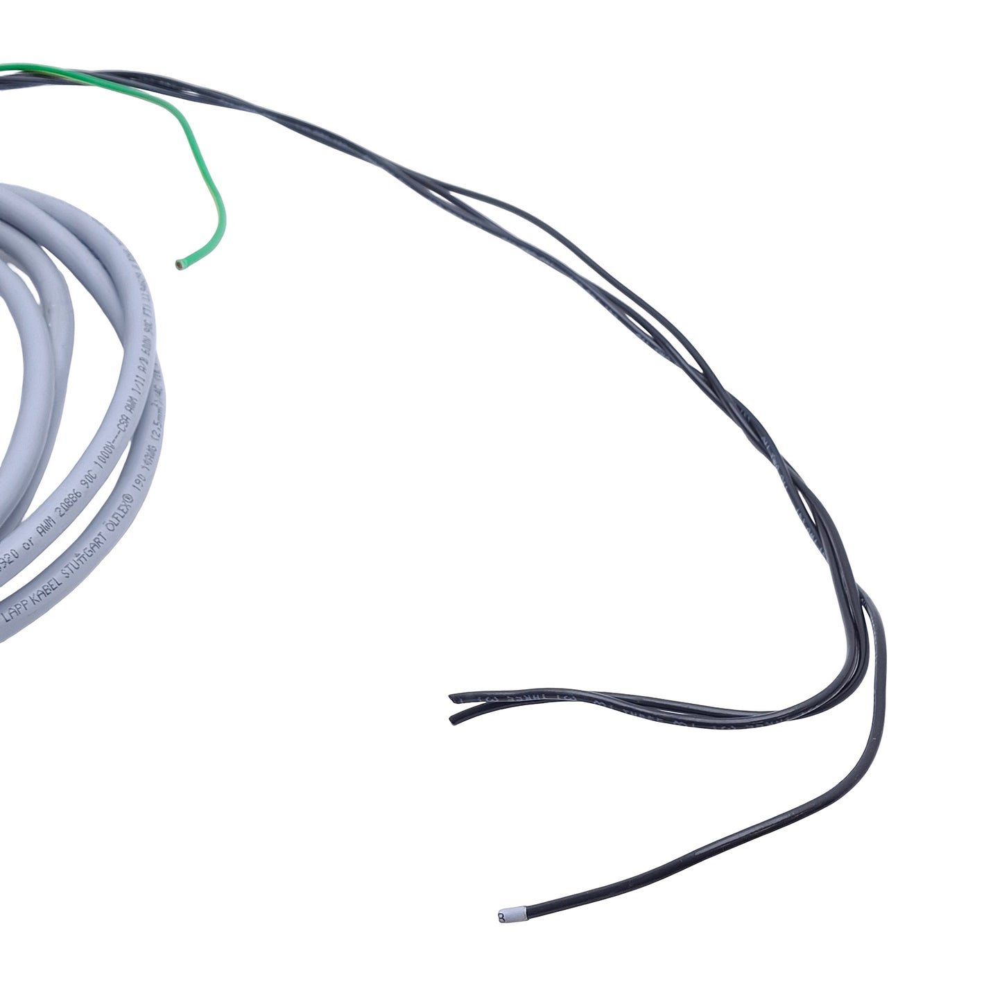 Used Lappkabel 201849-005 Motor Power Cable, 4-Pin Female to Flying Leads, 3.5 Meters