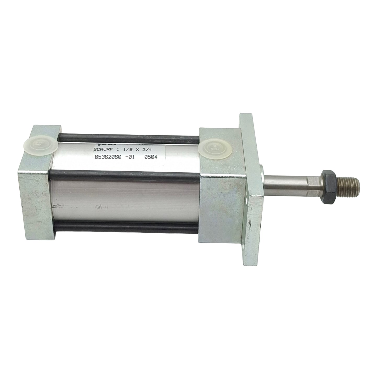 New PHD SCAVRF11/8X3/4 Spring Extended Cylinder, ø1-1/8" Bore, 3/8" Stroke, 1/8" NPT