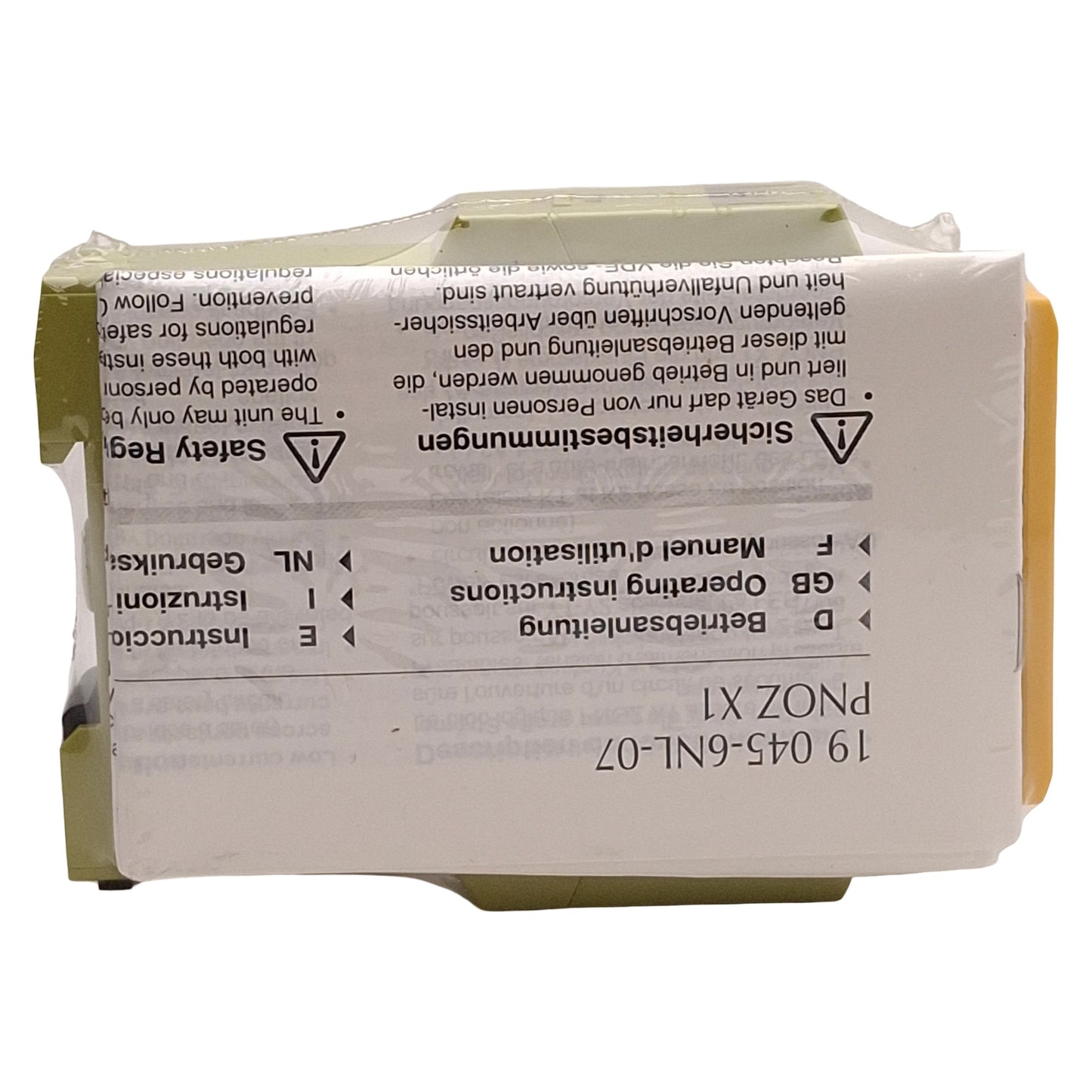 New – Open box Pilz 774300 PNOZ X1 Safety Relay, 1-Channel, 3NO+1NC, 24VAC/DC, 22.5mm, DIN Rail