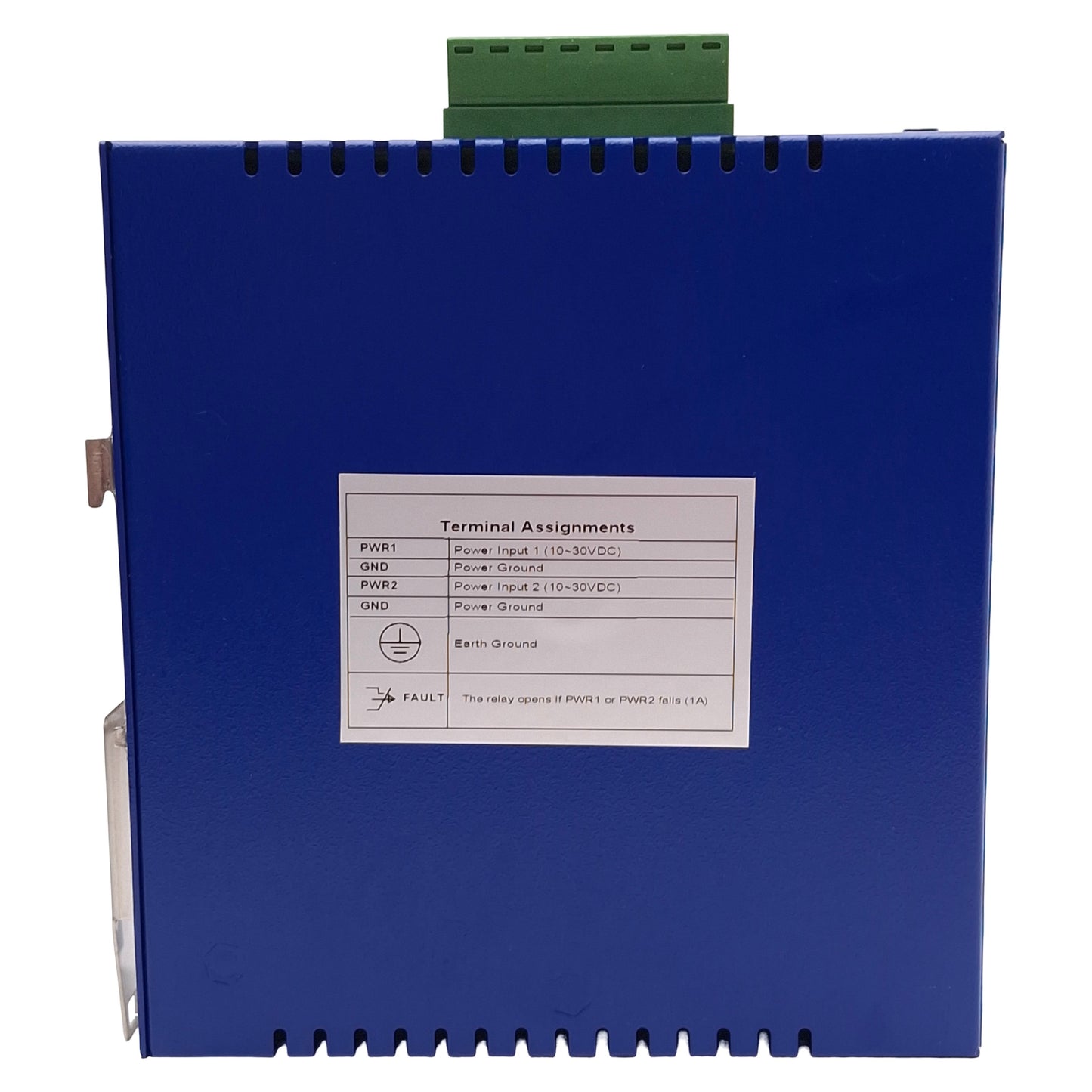 Used B&B EIR308 E-Linx Industrial Ethernet Switch, 8 Copper Ports, 24VDC, DIN Rail